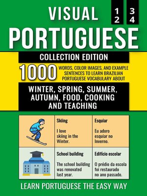 cover image of Visual Portuguese--Collection Edition--1.000 Words, 1.000 Images and 1.000 Bilingual Example Sentences to Learn Brazilian Portuguese Vocabulary